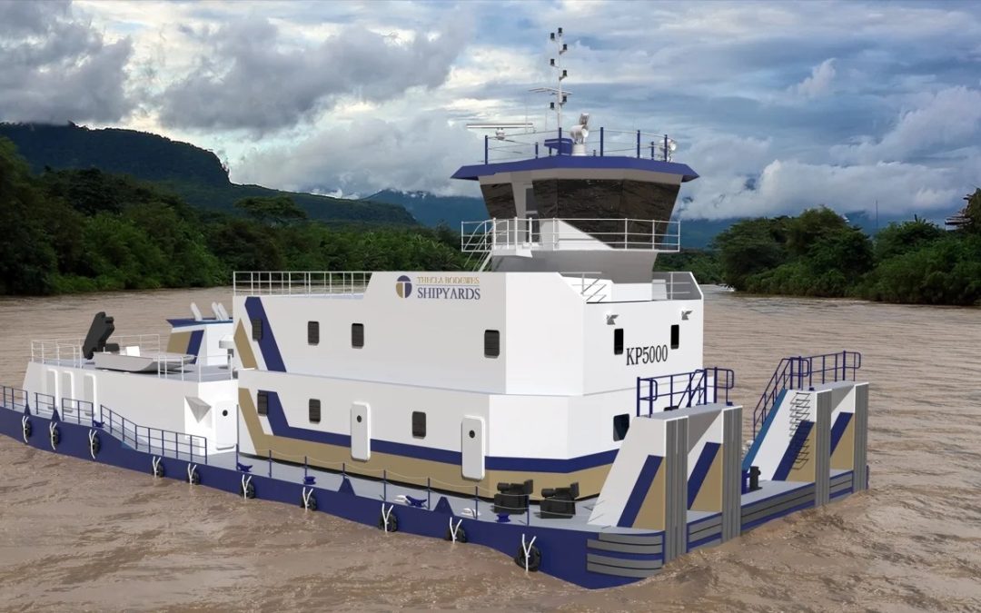 Royal T Shipyards fortalece su presencia en la Hidrovía con un nuevo remolcador KP5000 para un armador paraguayo