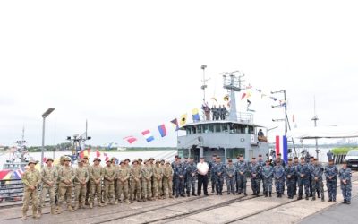Armadas de Paraguay y Argentina cooperan en ejercicio multinacional para la seguridad de la Cuenca del Plata