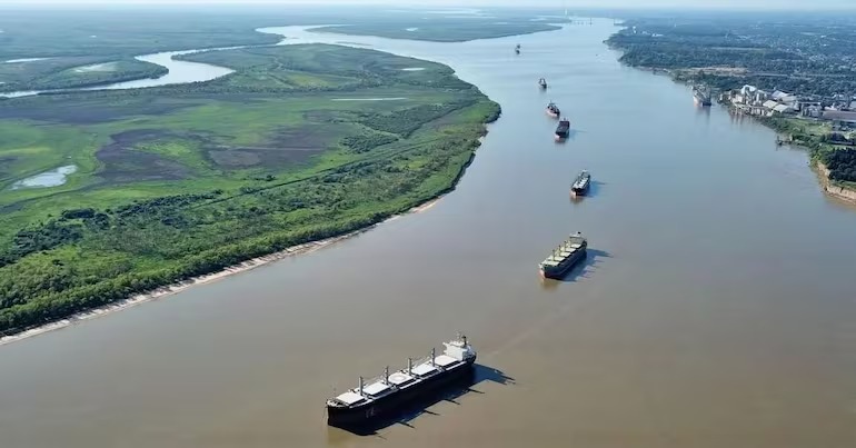 Hidrovía proyecta transportar cerca de 28 millones de toneladas en 2026 tras un buen primer semestre